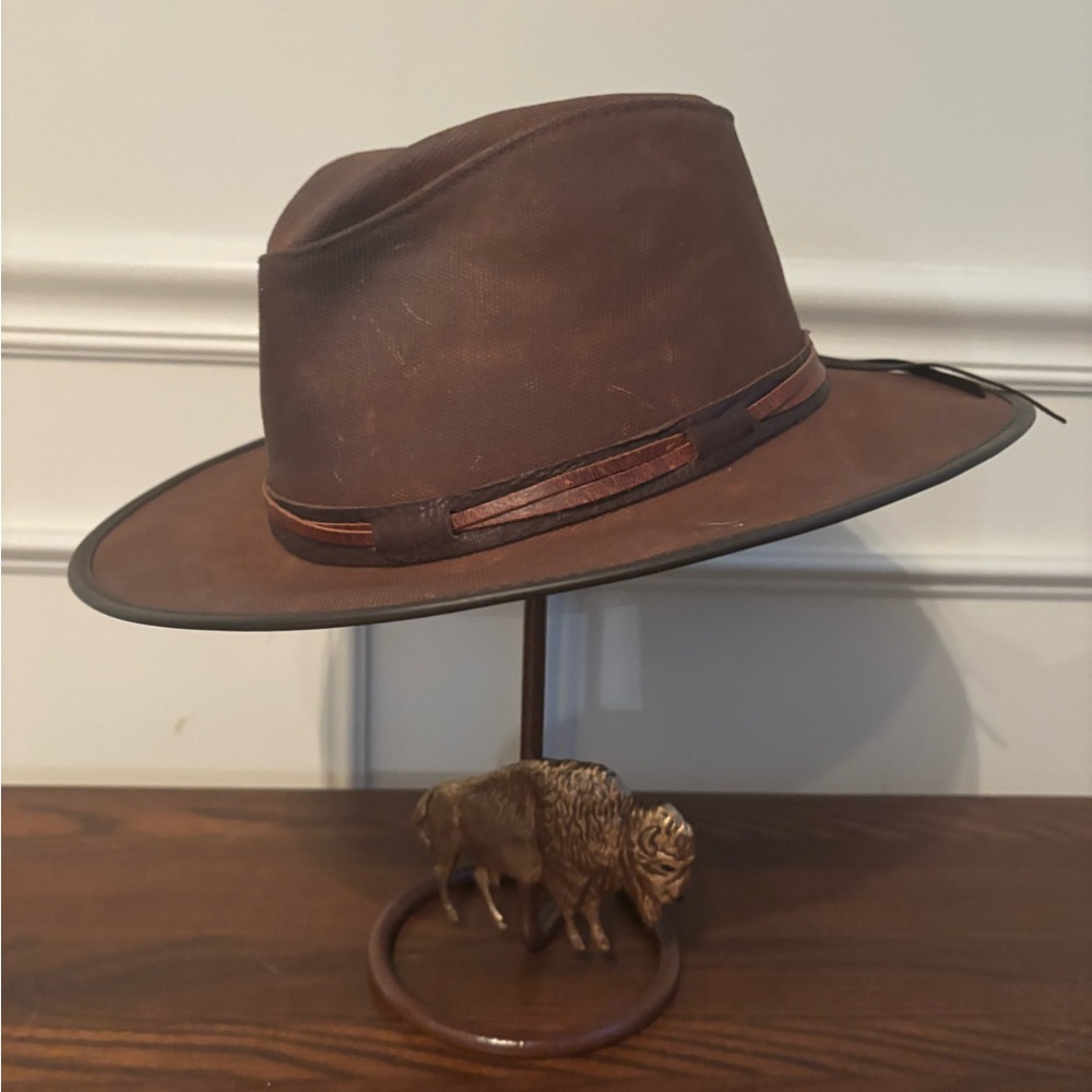 Classic Brown Fedora Hat